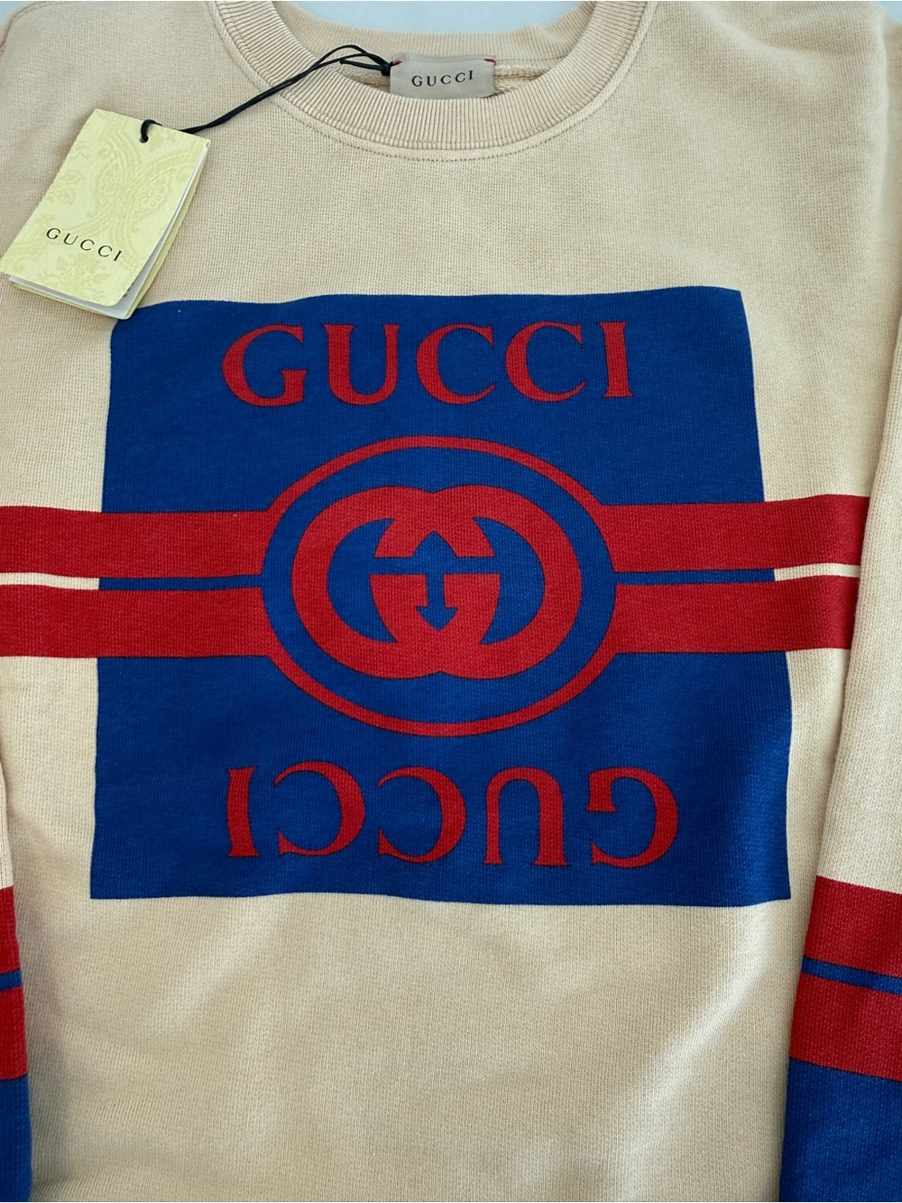 Gucci Logo Print Sweatshirt - Picture 3 of 8